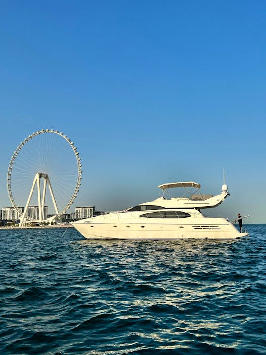 Luxury Azimut Italian 60ft Yacht for 25 guest with jet ski in Dubai Marina