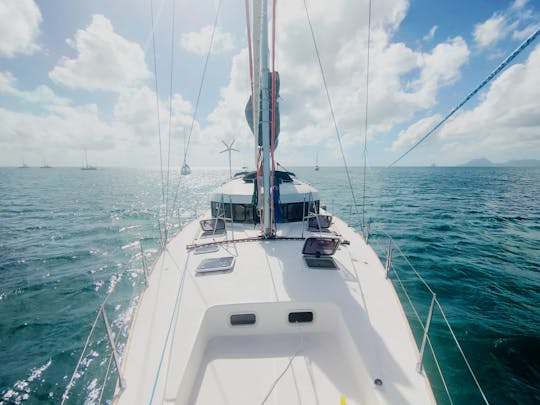 El barco de tus sueños en el Caribe | Velero Dufour de 50 pies