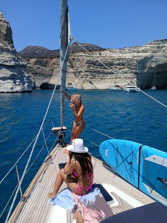 Lado oeste da viagem de Milo pela Trion Yachting 