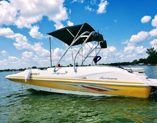 Tubing or leisure!  You decide - 23ft Hurricane SunDeck Sport 