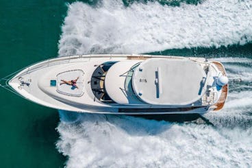   Fairline 64ft  |  30 pax  | spacious and luxurious