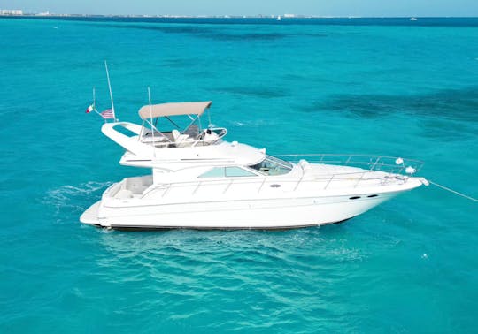 Iate a motor Sea Ray 44 pés ¨Magnus¨ em Cancún, Quintana Roo 