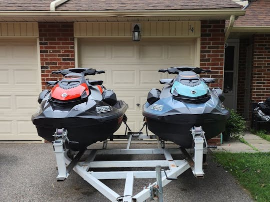 2023 Seadoo GTI 170 with bluetooth sound system servicing GTA and Durham Regions