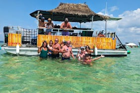 Tiki Boat Excursion Crab Island - 4 Hour Private