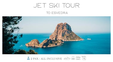 Jet Ski Tour to Es Vedrà (2h approx)