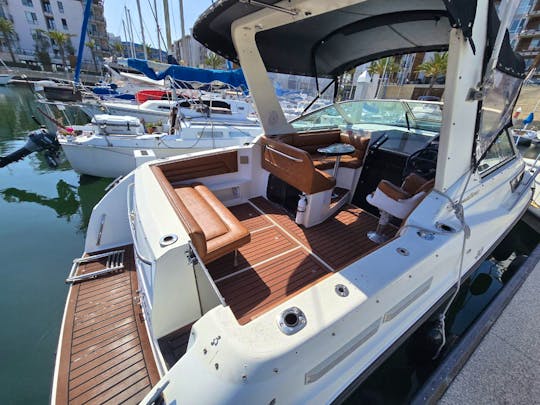 30ft Motor Yacht Cruiser Boat | Boat Rental for good times in Marina Del Rey!