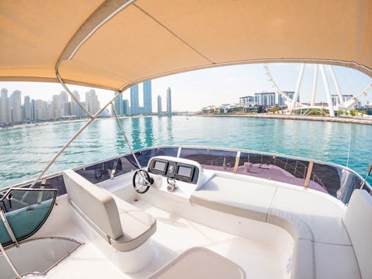 Neo 52ft Motor Yacht Charter In Dubai, Accommodates 17 People