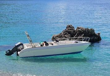 Sarande: Hidden Paradise on a Scenic Boat Tour to Krorez Beach with Local Wine
