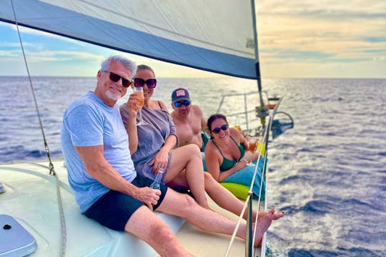 Private Sunset Tour in Curacao on luxury sailing yacht