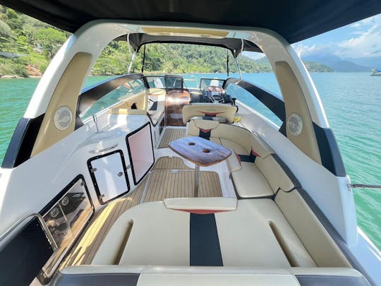 30ft Triton Sport Motor Yacht Rental in Paraty, Rio de Janeiro, Brazil