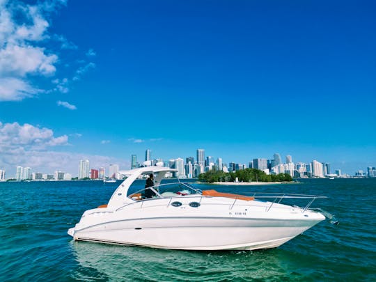 Party in style! - Get 1hr Free - 37’ SeaRay Sundancer Miami's Best Party Boat!