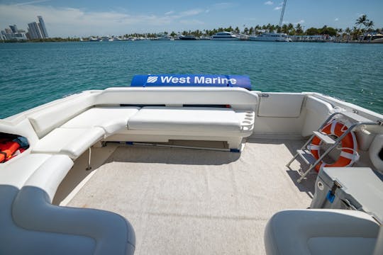 Un incroyable Sea Ray de 46 pieds à Miami ! Meilleur équipage !