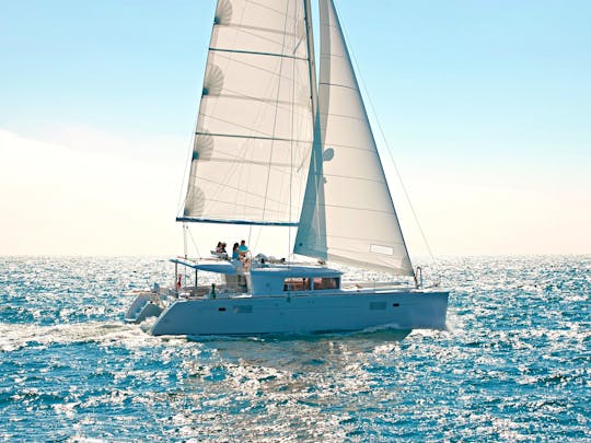 Lagoon 450F - Sailing catamaran for Cruise Kissamos Crete (Gramvousa-Balos)