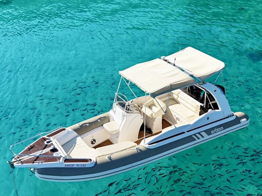 27' Orizon RIB for rent in Syvota