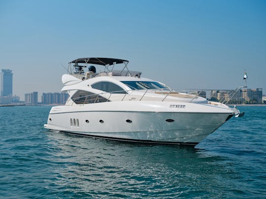 Sunseeker 64ft luxury yacht in Dubai