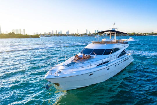 FAIRLINE  68 ft Affordable Luxury in CANCUN  w SEADOO included up to 25 GUESTS
