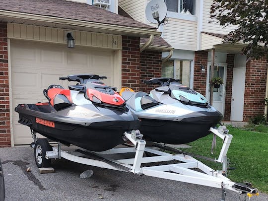 2023 Seadoo GTI 170 with bluetooth sound system servicing GTA and Durham Regions