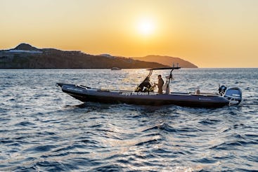 Mykonos Half/Full Day Cruise Marvel G2 960 RIB - Beautiful Ones