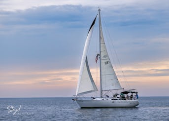 2 heures de navigation depuis le port de South Haven, dans le Michigan, à bord d'un Catalina 36