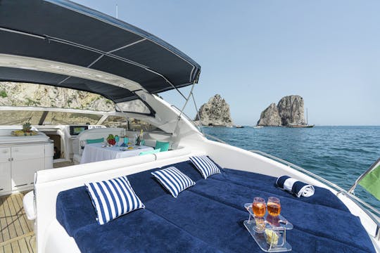 Explore the Amalfi Coast and Capri with a Princess V55 (Refitting 2024)