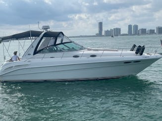 Experience Miami onboard 37ft Sea Ray Sundancer Yacht