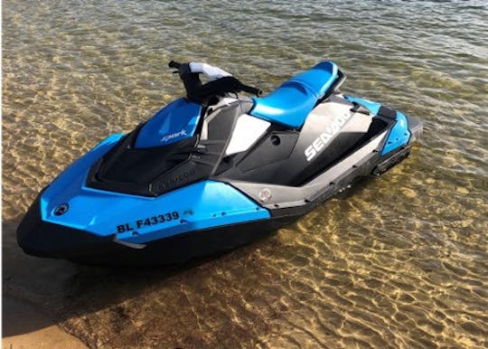 2 Sea-Doo Spark 3 UP at Lake Texoma