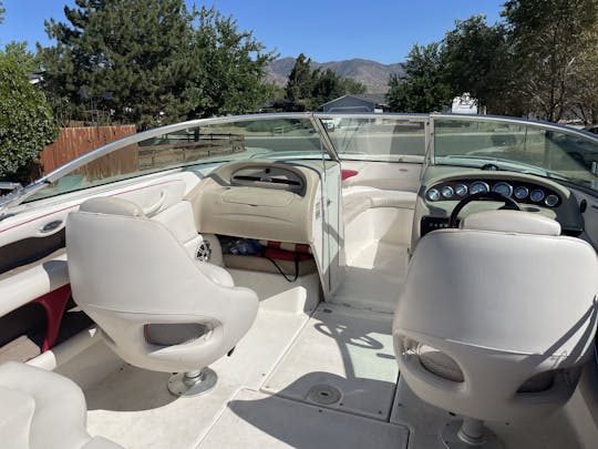 Tahoe family boat, open bow runabout