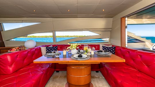 #1 Celebrity Yacht 90FT Pershing Ultimate Luxury!