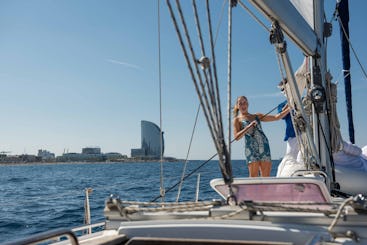 Excursion en bateau à voile à Barcelone