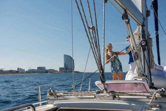 Boat Trip Barcelona Sailing