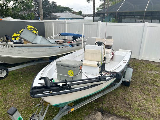 15 foot Key West Center Console with Fishfinder, Stereo, and More! 