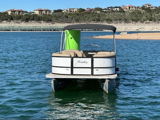 Lake Travis 24ft Bentley Pontoon Rental