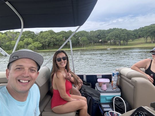 Nuevo pontón de lujo en el lago Lewisville 