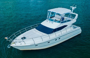 50ft Azimut Flybridge Motor Yacht in Miami with FREE 30mins EVERYDAY!!!!