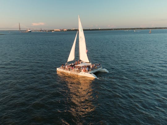 Crucero compartido en catamarán de soltero/soltera por Charleston - Bar a bordo