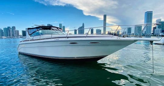 Enjoy Miami In Four Winns 42ft for Charter! Sightseeing and More!