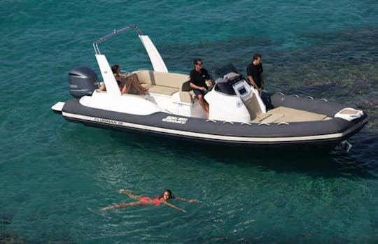 Bateau Max Rib Joker 9 mt 400 CV à Milazzo en Sicile