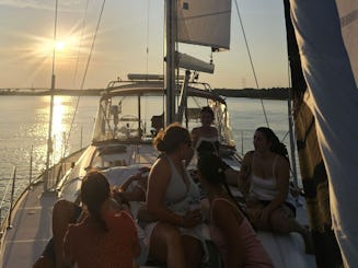 Charleston's Largest Private Luxury Sailing Yacht 50ft Windchaser Custom Cruises