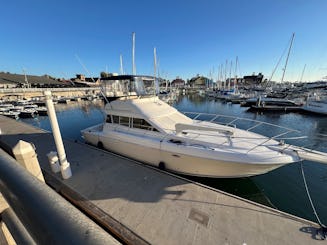 45 foot fly bridge sport yacht