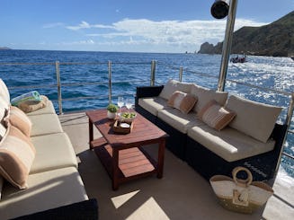  Cruise in Cabo San Lucas On Board a 25 ft Custom Made Pontoon for 6 Guests