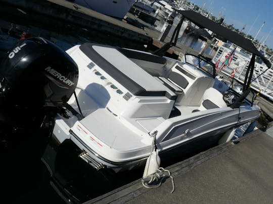 2021 Bayliner VR6 — um barco elegante, espaçoso e luxuoso, perfeito para todos os tipos