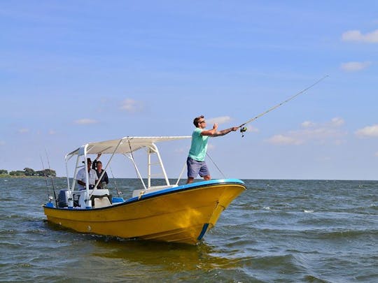 Nile perch fishing at Lake Victoria in Uganda