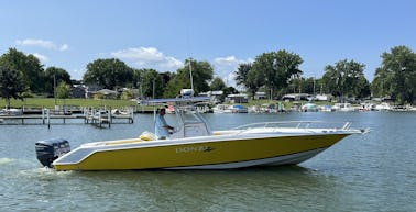 35ft Center Console for daytime cruises, big lake fishing and weekend adventures