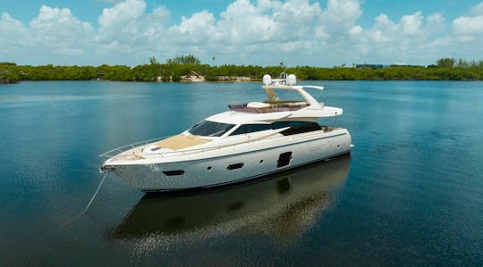 72' Ferretti Yacht for the perfect getaway!