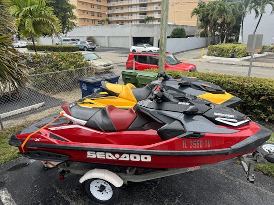 SEADOO RXT-X 325 en tráiler