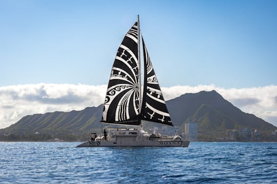 ¡Catamarán personalizado de 55 pies! ¡Disfruta de Hawái a tu manera!