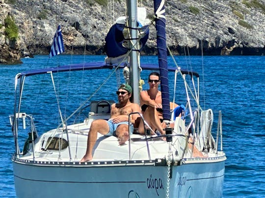 Chania Day Sailing trip onboard Jeanneau Sun Odyssey 32.2 Sailboat
