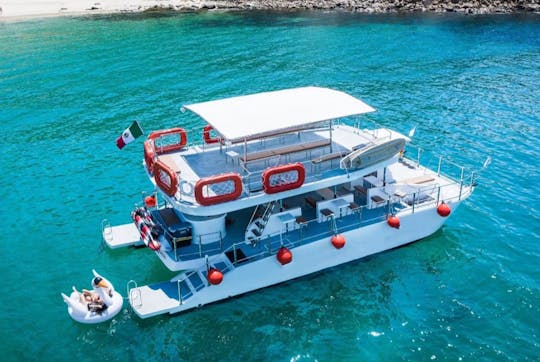 Catamarã personalizado de 50 pés [tudo incluído] em Puerto Vallarta, México