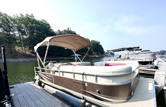 22ft spacious pontoon ready for a day of fun