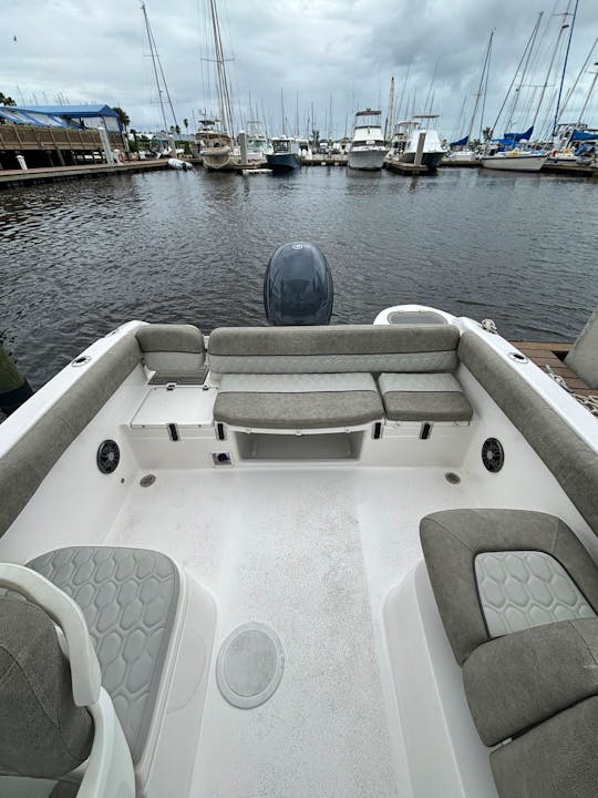 Seafox 226 Traveler for Fishing, Cruising, Sandbar and more - do it all boat!